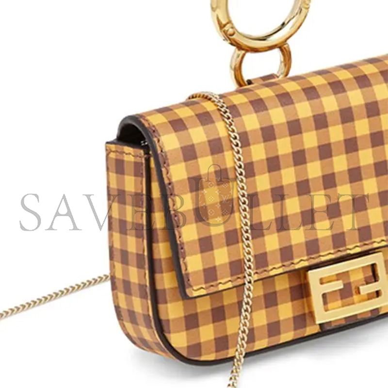 FENDI NANO BAGUETTE CHARM (11*7*2cm) 